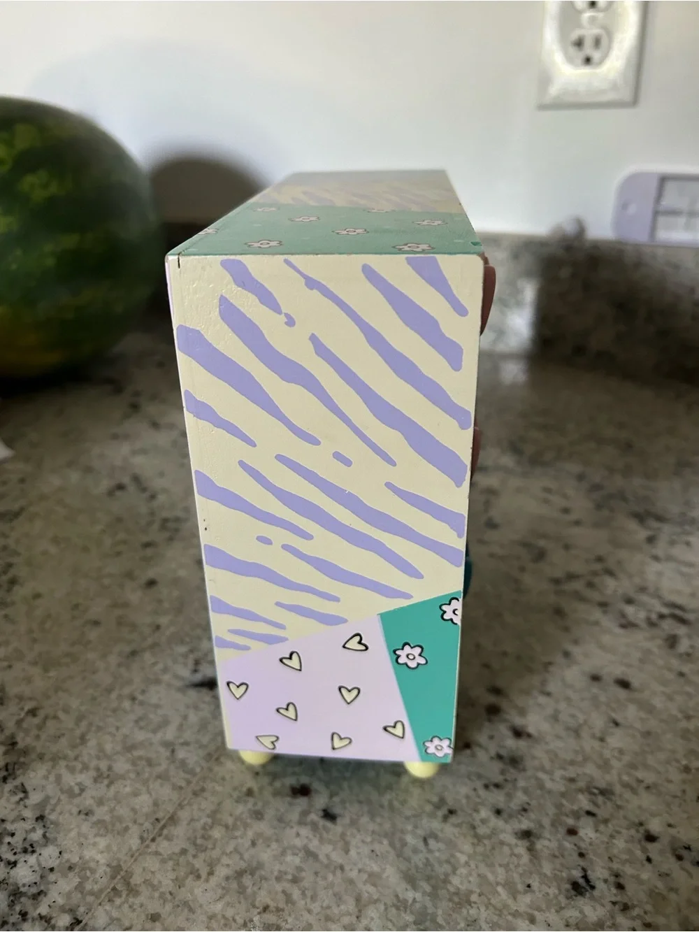 Y2K Pastel Heart Jewelry Organizer Box